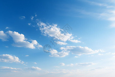 蓝蓝的天空背景图片
