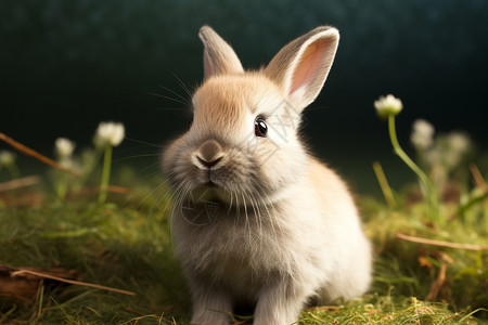 爱吃的小兔子图片