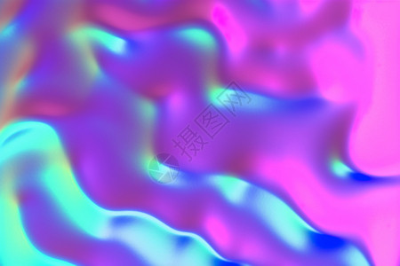 蓝紫光梦幻海浪背景图片