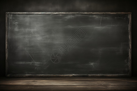 年代悠久的木质黑板背景图片