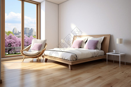 现代简约风格的家居卧室图片