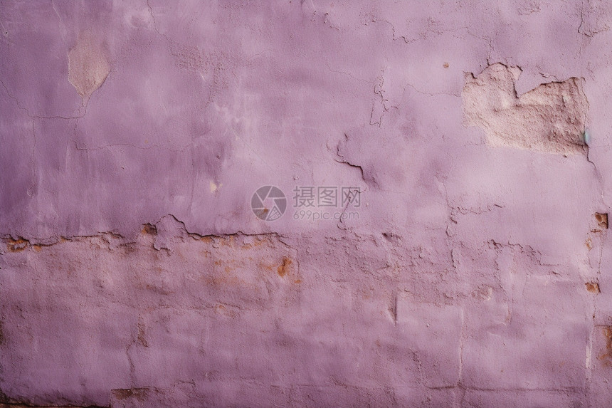 紫色的水泥墙壁图片