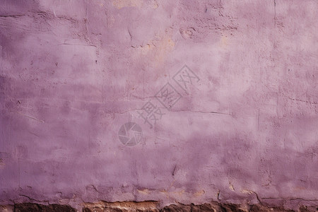 建筑墙壁上的紫色颜料图片