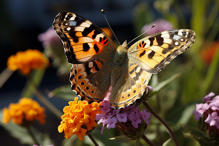 美丽蝴蝶背景图片