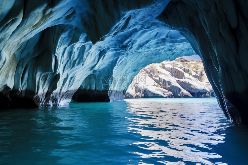 南美洲美丽的洞穴景观图片