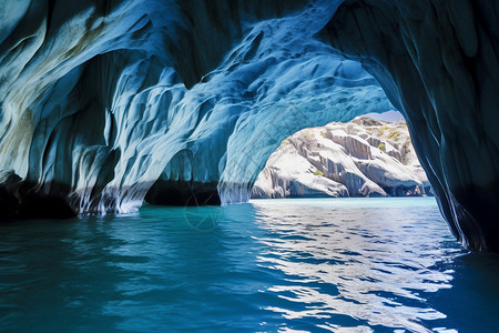 南美洲美丽的洞穴景观图片