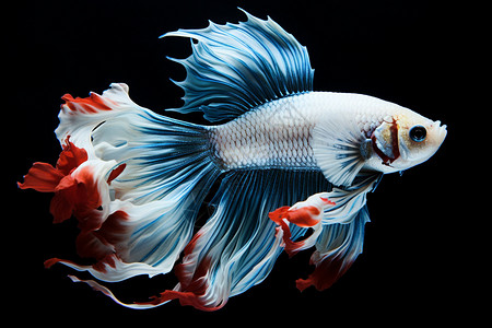 鱼类的美丽尾巴图片