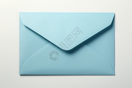 蓝色文化简约的文化信封背景