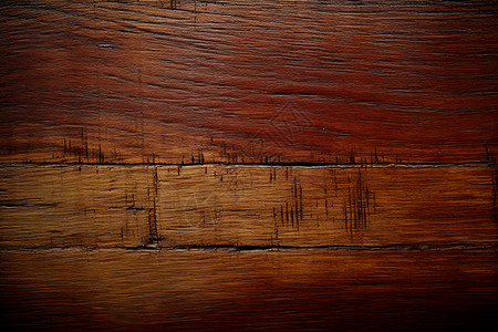 粗糙的棕色木板背景图片