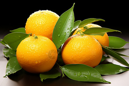 营养丰富的柑橘水果图片