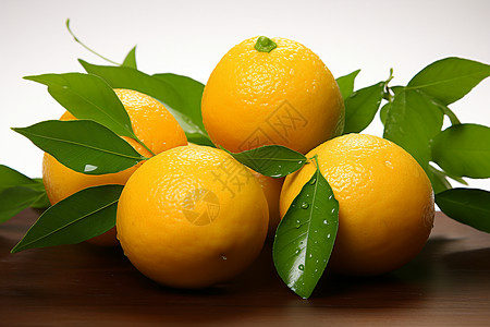 清新香气的柑橘水果图片