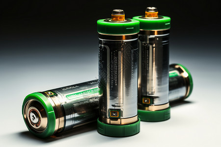 科学研发的锂电池背景图片