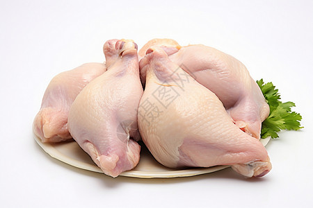 美味的食物鸡腿背景图片