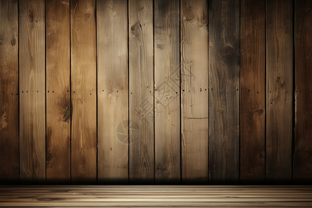 室内木板怀旧的木板设计图片
