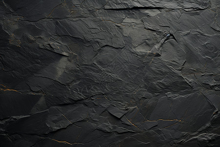 黑色的岩石墙壁图片