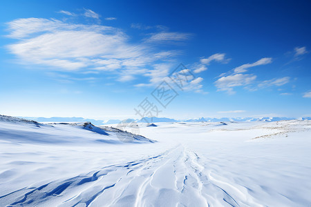 冰雪王国乡村滑雪高清图片
