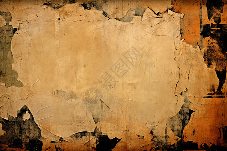 马其顿古老的破旧褪色的纸张背景设计图片