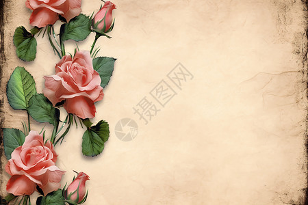 玫瑰花背景背景图片