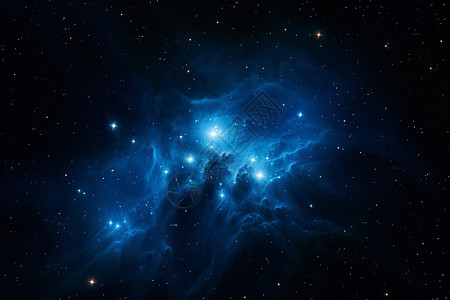 天文学黑夜夜空中的星系绚烂设计图片
