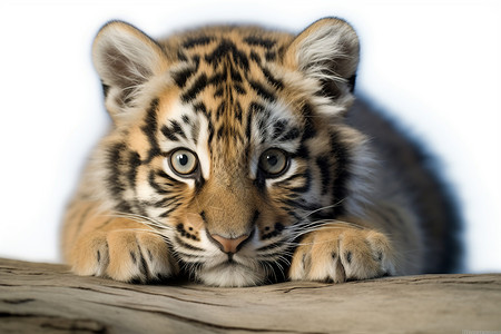 野性的温柔动物园虎崽子高清图片