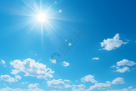 阳光明媚的天气夏日的阳光设计图片