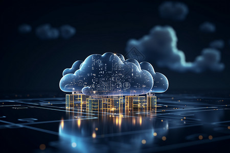 云服务器数字化未来设计图片