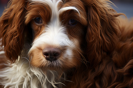 一只布丁狗猎犬布丁狗高清图片