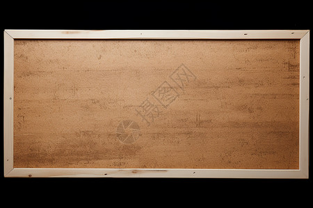 布告牌空白的木板公告栏背景