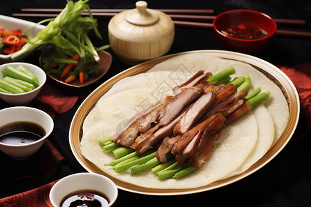 美味的北京烤鸭图片