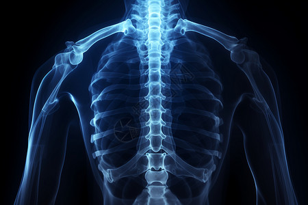 射线扫描骨骼扫描成像设计图片