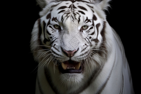 咆哮的大老虎图片
