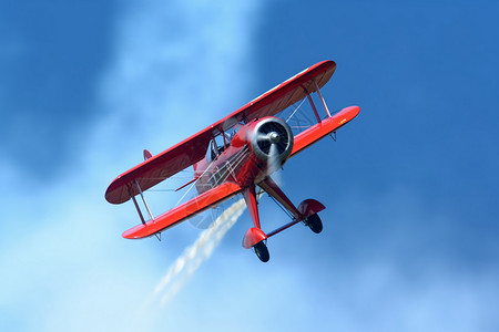 烟雾机天空的飞行训练机背景