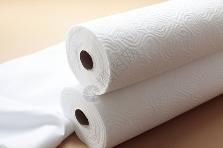 柔软的纸巾厕纸扔纸高清图片