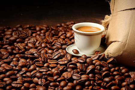 美味的咖啡咖啡品鉴高清图片