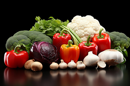 健康营养的有机蔬菜图片