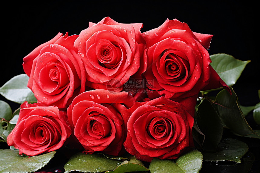 美丽的玫瑰花朵图片
