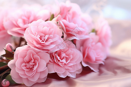 仪式感的粉色花朵图片