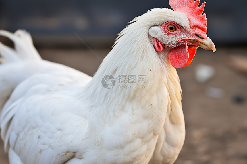 乡村农业养殖的家禽图片