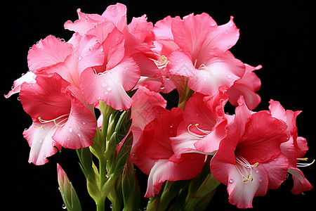 鲜艳的花束康乃馨花苞高清图片