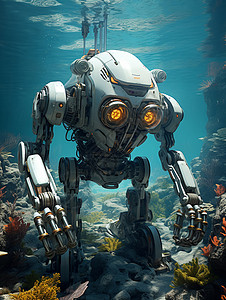 潜水机器人图片