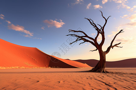 干枯的沙漠图片