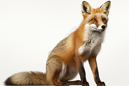 一只可爱的狐狸高清图片