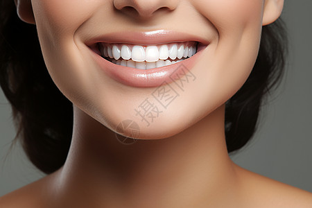 女人洁白的牙齿图片
