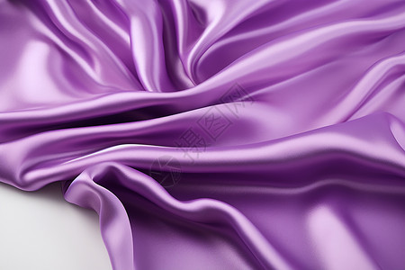 紫色的丝绸面料背景图片