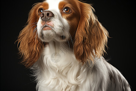 查尔斯奥古斯特乖巧可爱的查尔斯犬背景