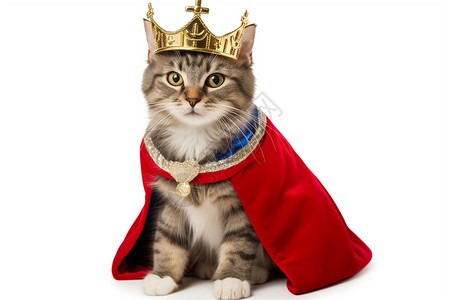 皇权猫咪皇家服饰高清图片
