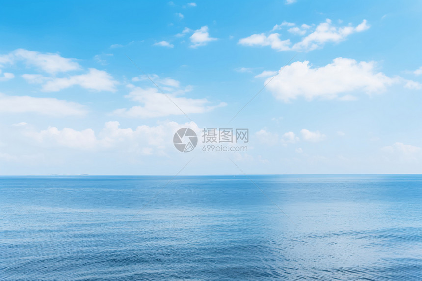 静谧的海洋景观图片