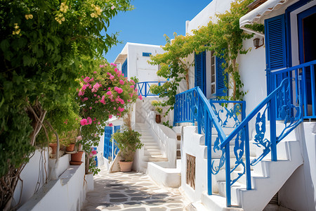 希腊美丽的风景图片