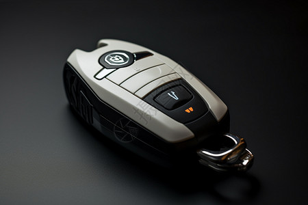 汽车的电子钥匙背景图片