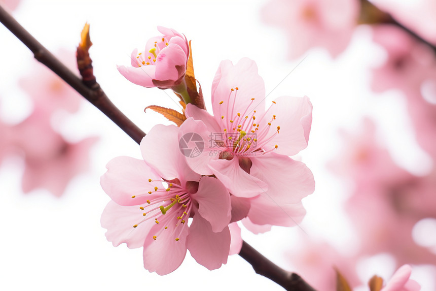 盛开的日本樱花图片